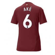 Manchester City Nathan Ake #6 Tredjedrakt Kvinner 2024-25 Kortermet